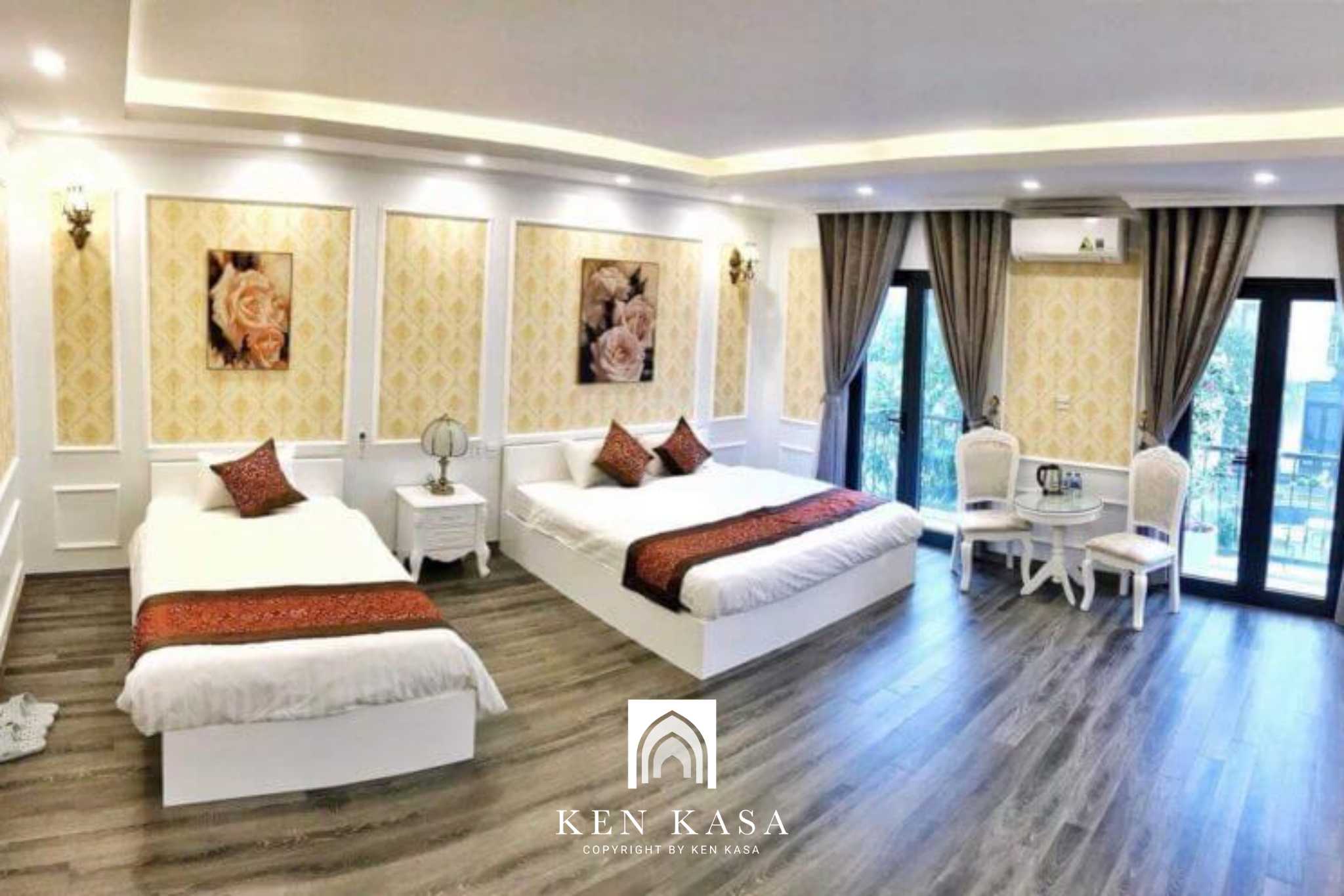 Thiết kế homestay villa với màu sắc nhẹ nhàng 